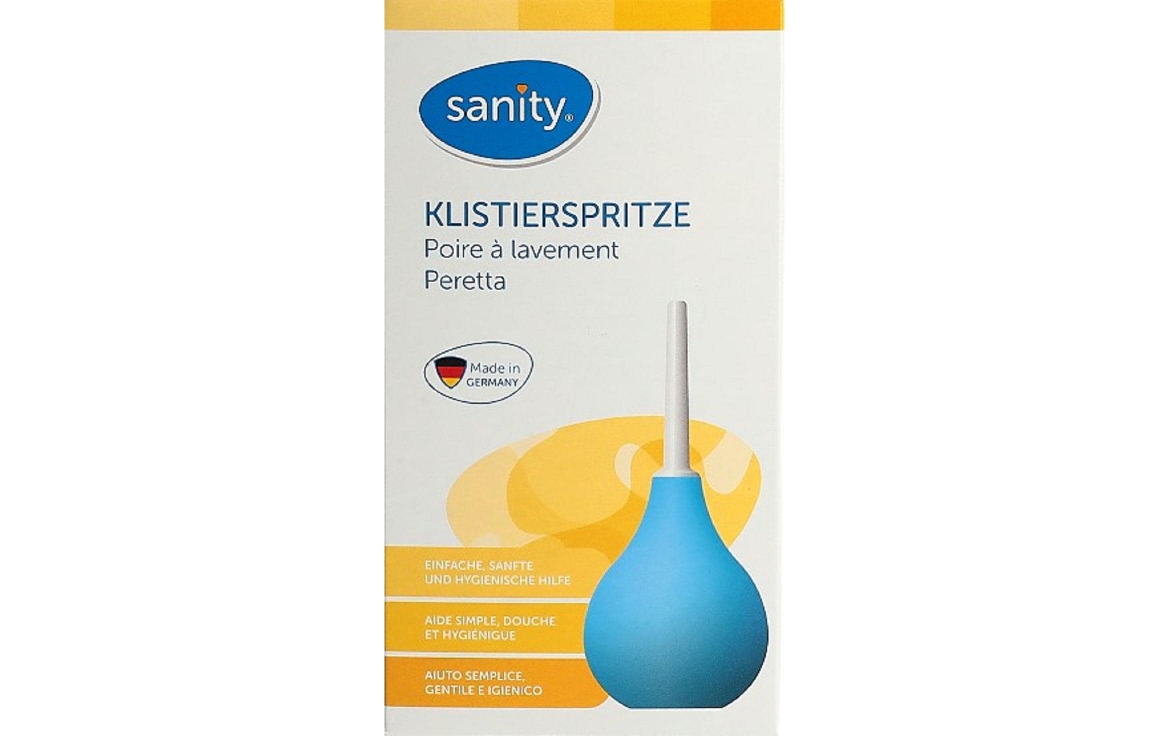 Sanity Birnspritze 224 ml Gr 9, 2tlg