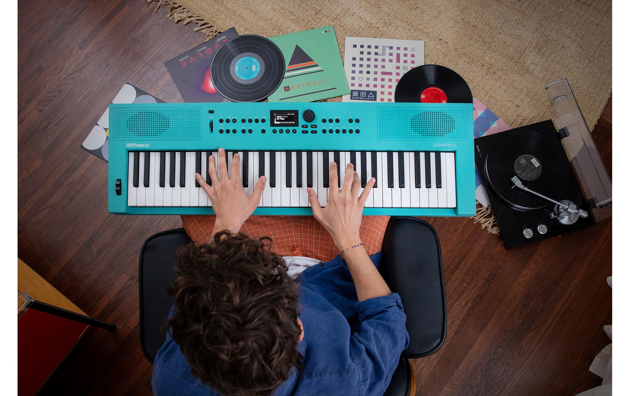 Roland Keyboard GO:KEYS 3 Türkis