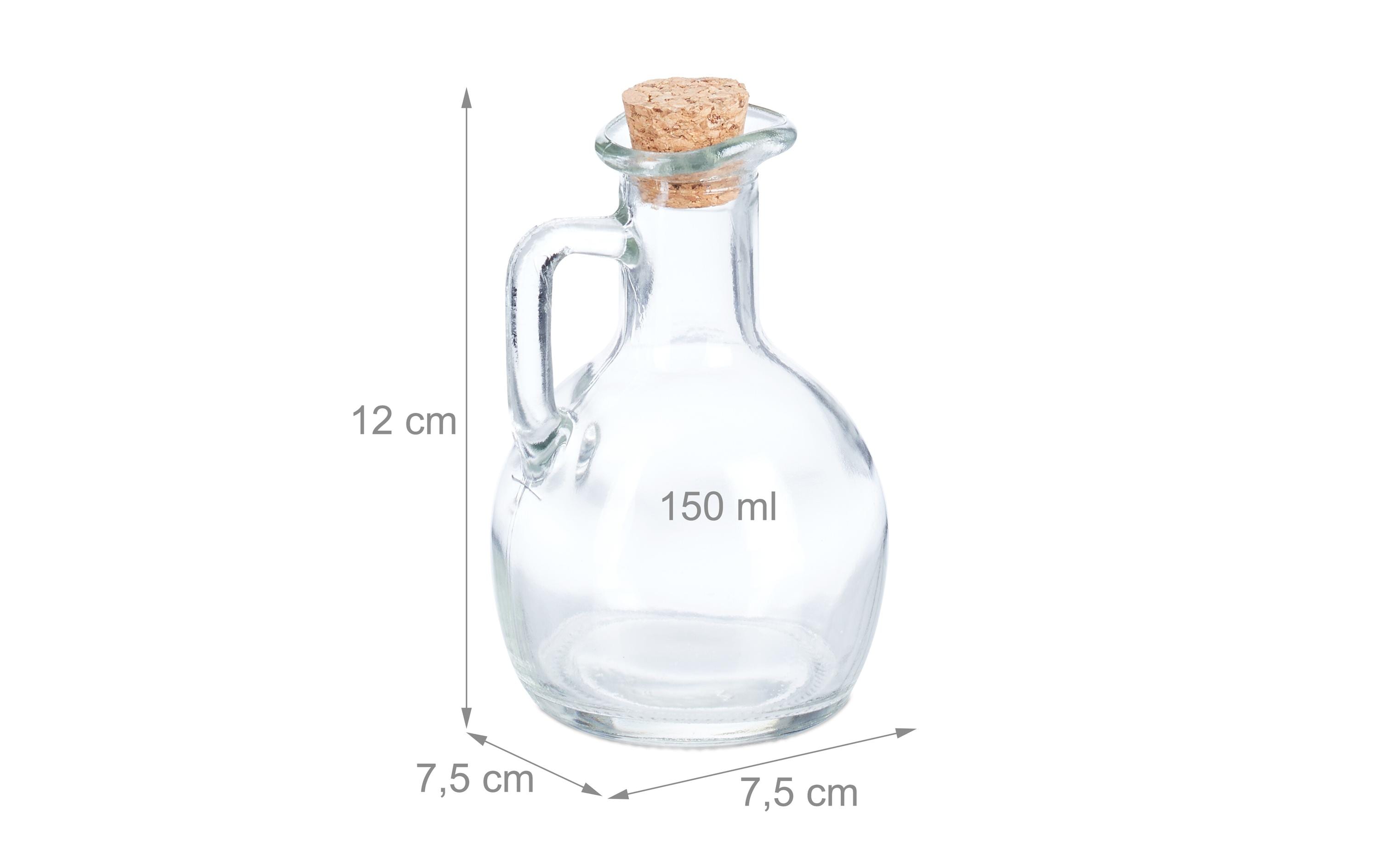 relaxdays Einmachflasche 150 ml, 24 Stück