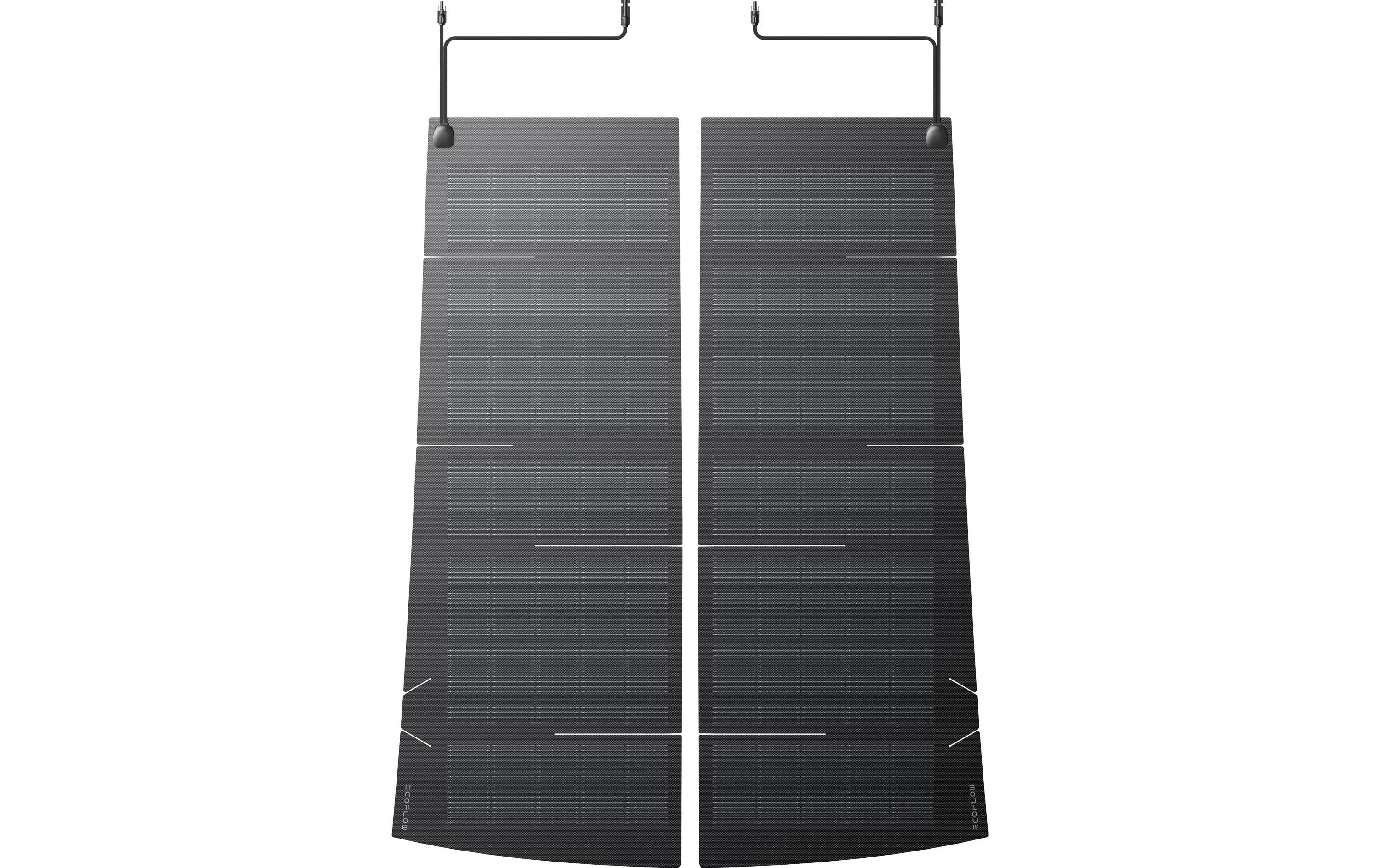 EcoFlow Solarpanel HeatGuard Solar Film Tesla Model 3 Schwarz 256 W