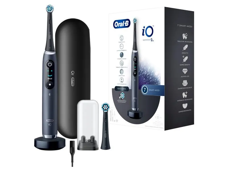 Oral-B Mikrovibrationszahnbürste iO Series 9N Schwarz Oral-B Mikrovibrationszahnbürste iO Series 9N Schwarz