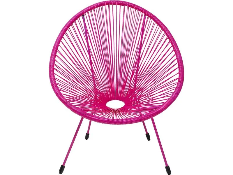 Kare Stuhl Acapulco Mono, Pink