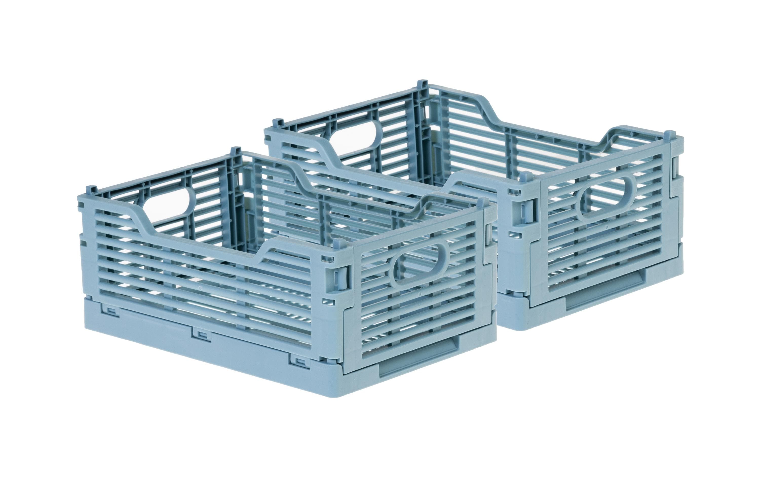 COCON Klappbox 22 x 15 x 9 cm 2 Stück, Petrol