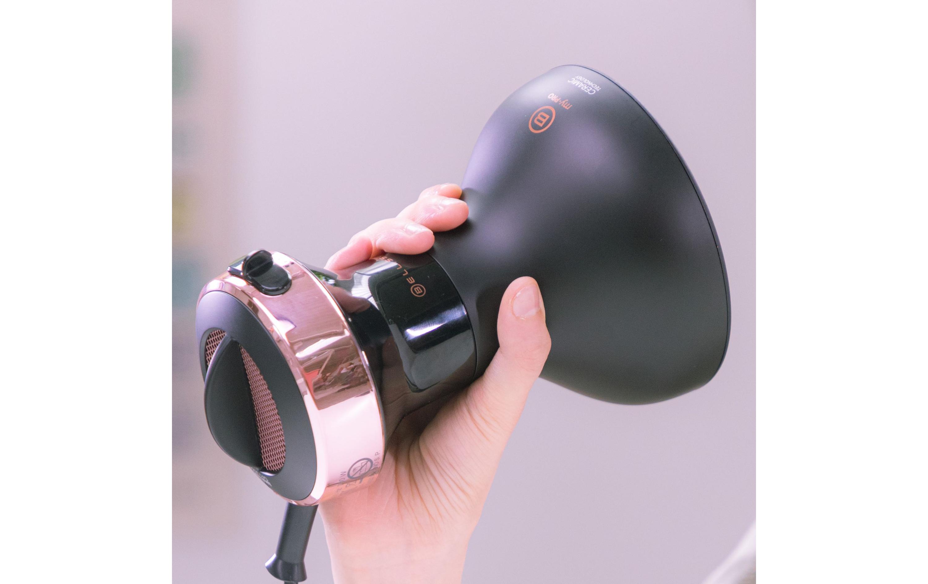 Bellissima Lockenwickler Diffon Pro Schwarz/Rosegold