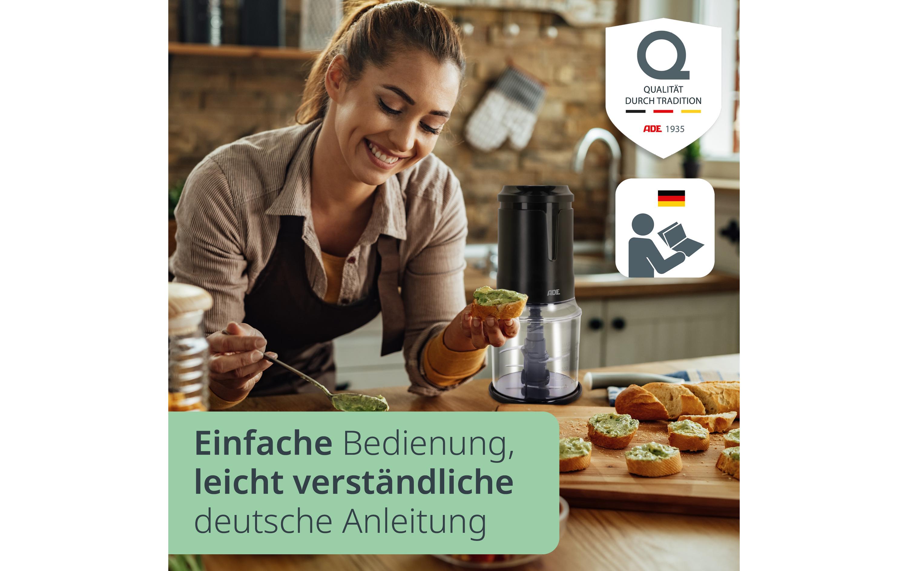 ADE Zerkleinerer Elektrisch KG2401-1 400W 500 l