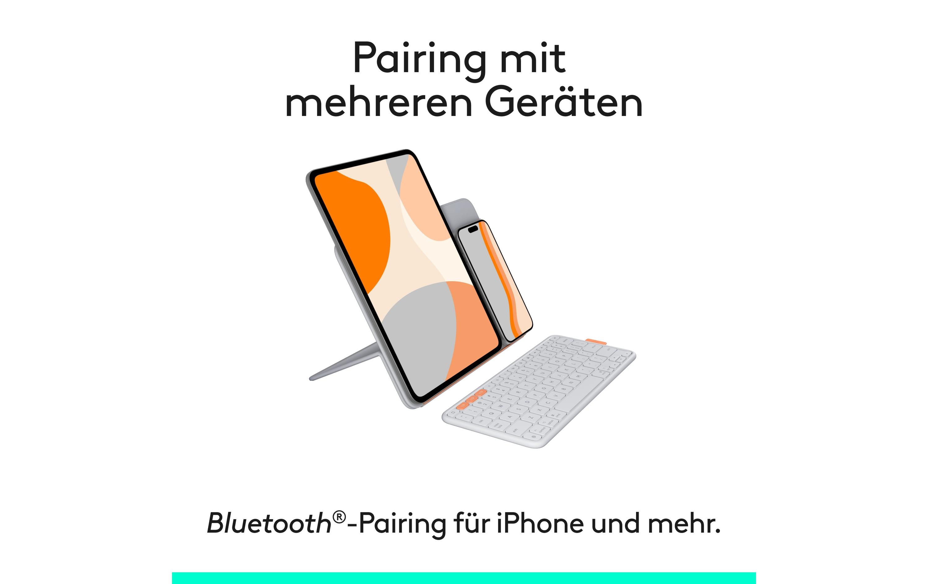 Logitech Tablet Tastatur Cover Flip Folio iPad Pro & Air13