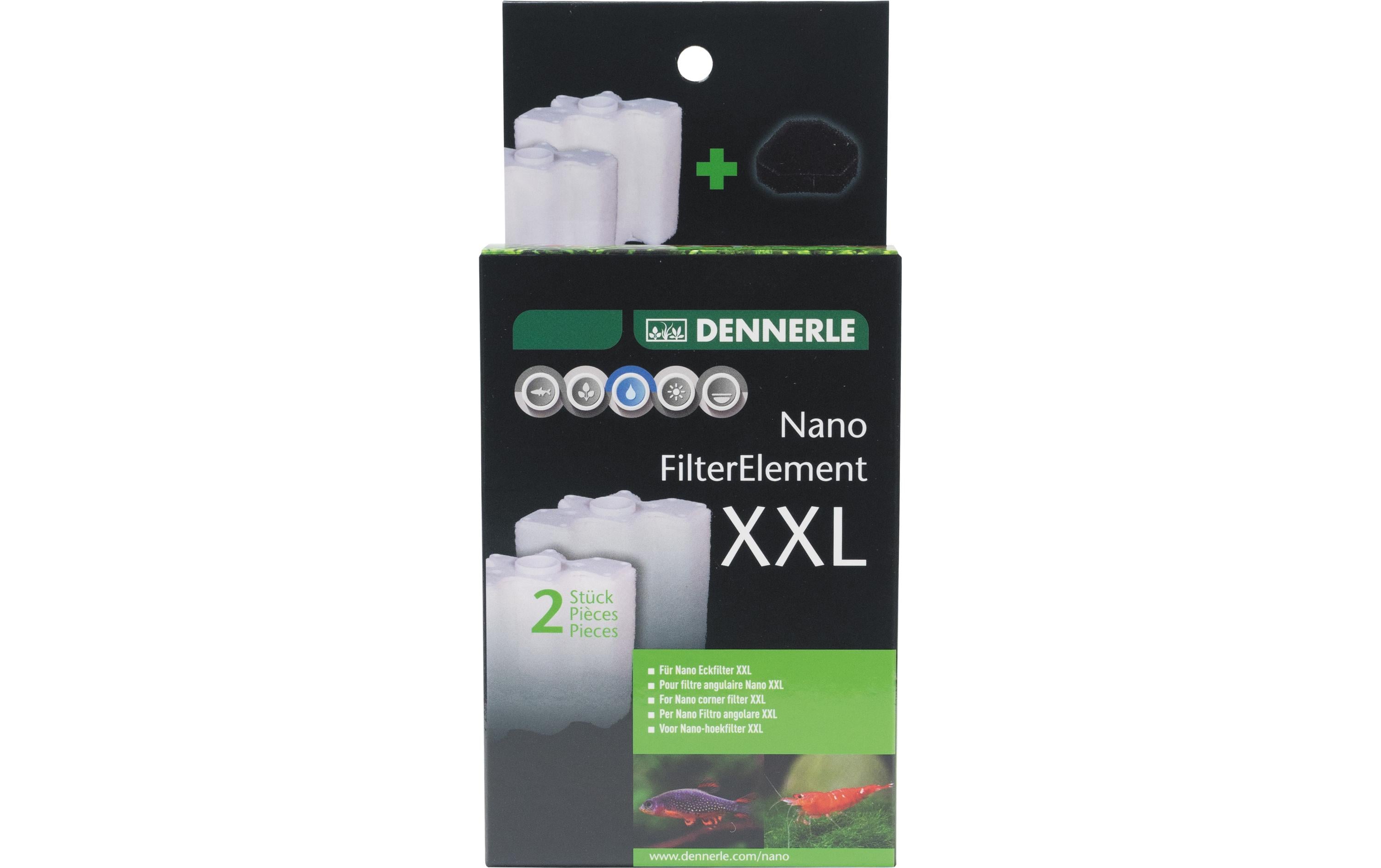 Dennerle Nano Filterelement XXL, 2 Stück Dennerle Nano Filterelement XXL, 2 Stück
