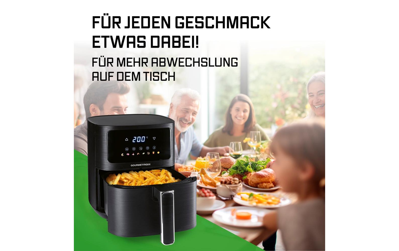 GOURMETmaxx Heissluft-Fritteuse AirGenius S 4.5 l