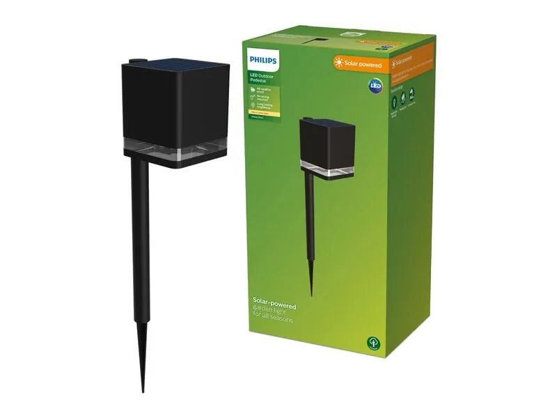 Philips Virona Spiess Solar 1.8W 2700K schwarz
