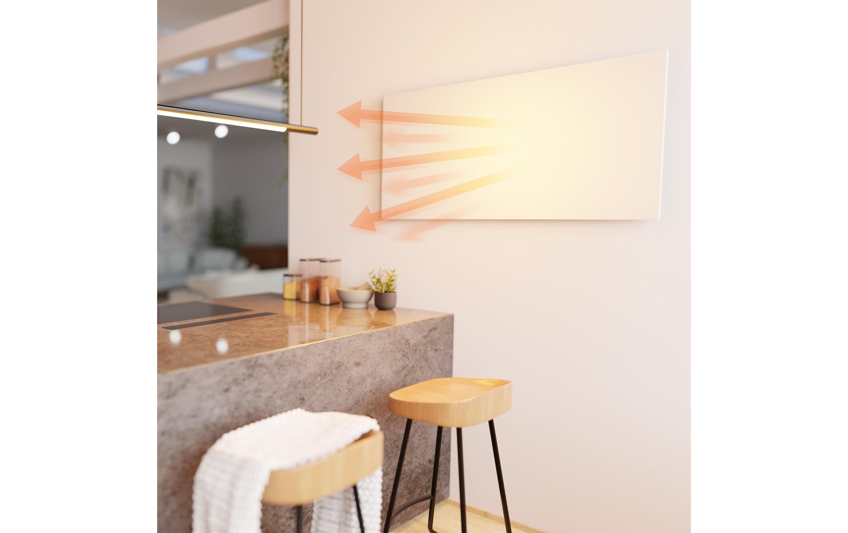 hombli Infrarotheizer 700W, Weiss