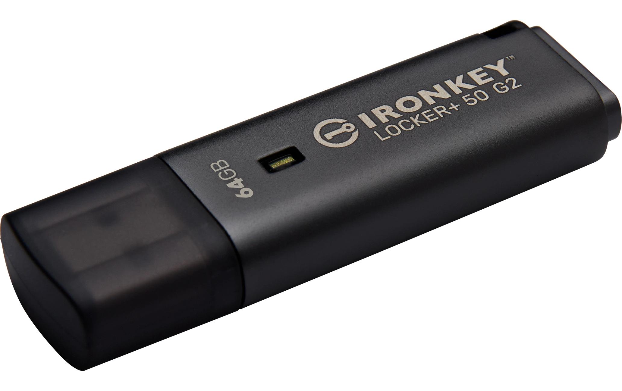 Kingston USB-Stick IronKey Locker+ 50 G2 64 GB