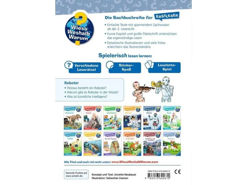 Ravensburger Kinder-Sachbuch Roboter Ravensburger Kinder-Sachbuch Roboter