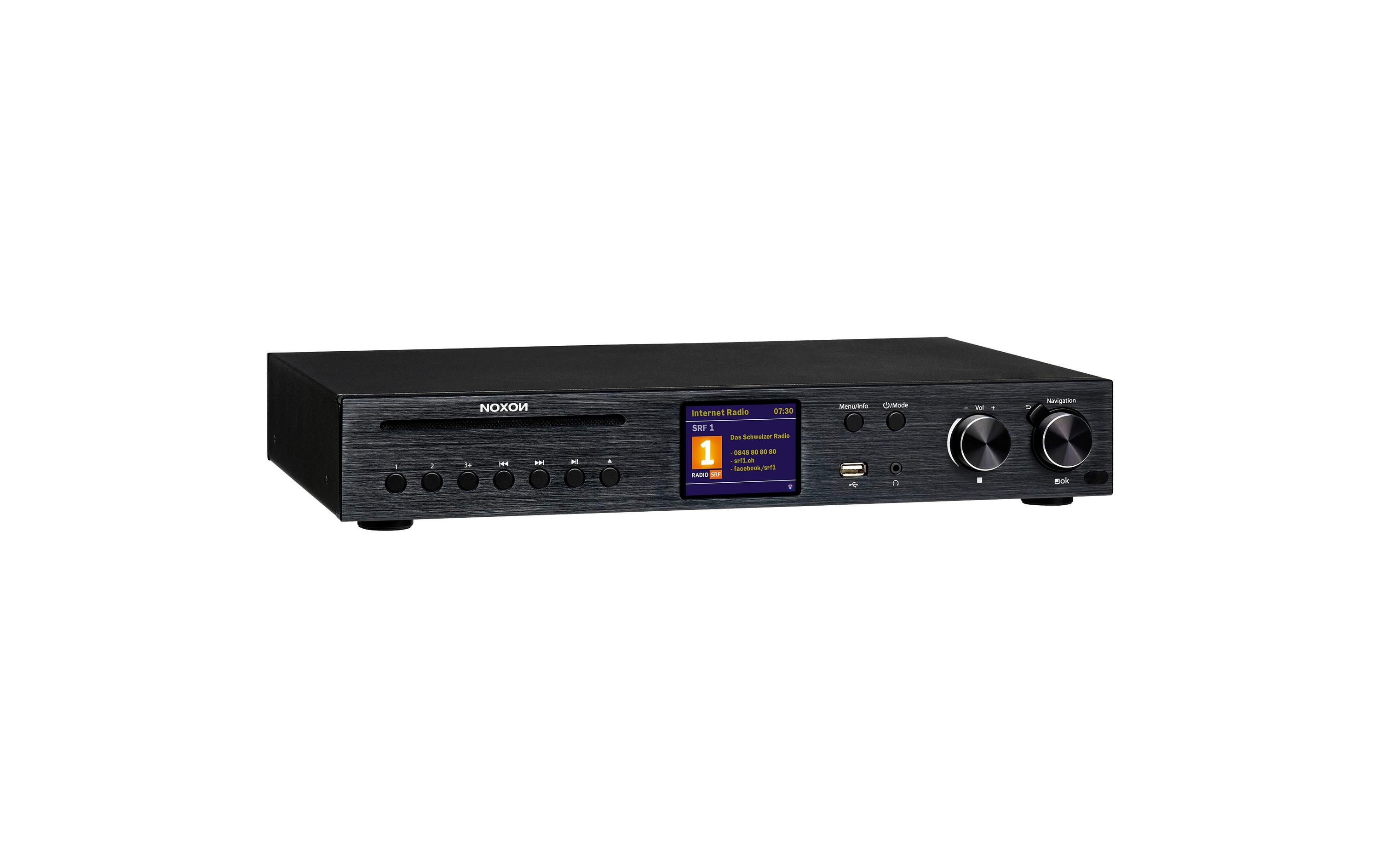 Noxon Netzwerk-Audioplayer A580 CD Schwarz