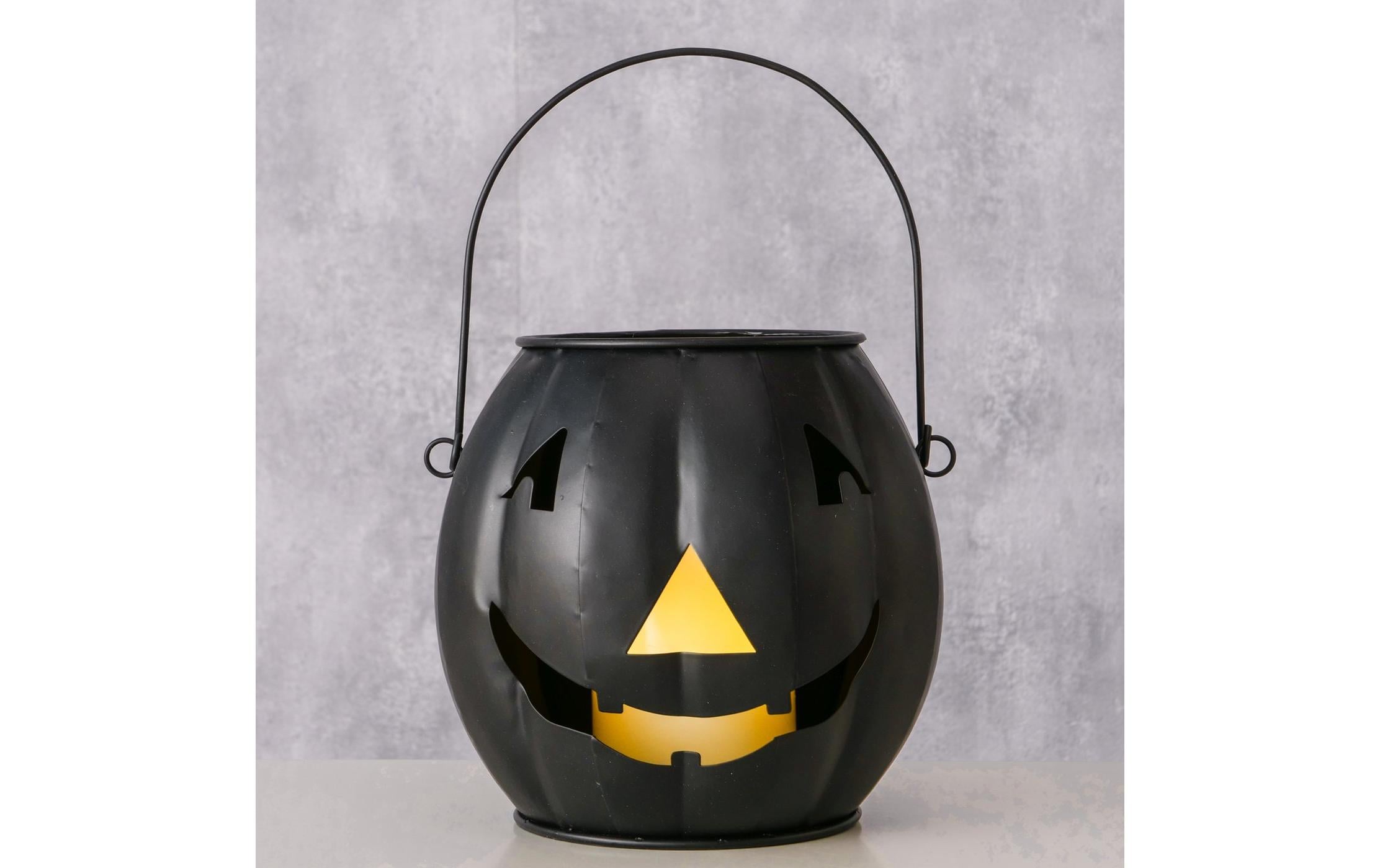 Boltze Windlicht Grimasi Metall, 17.6 cm