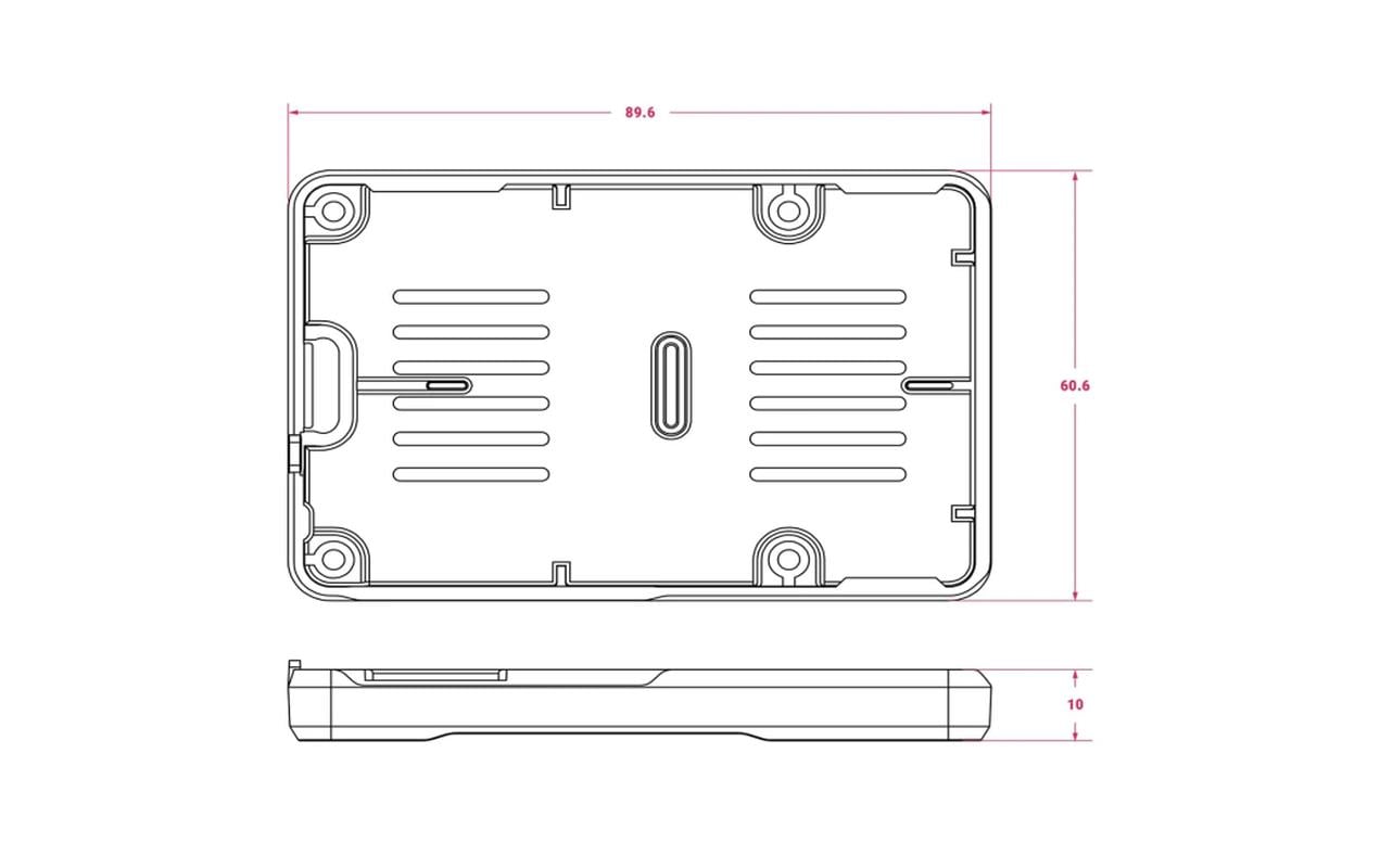 Raspberry Pi Bumper-Gehäuse
