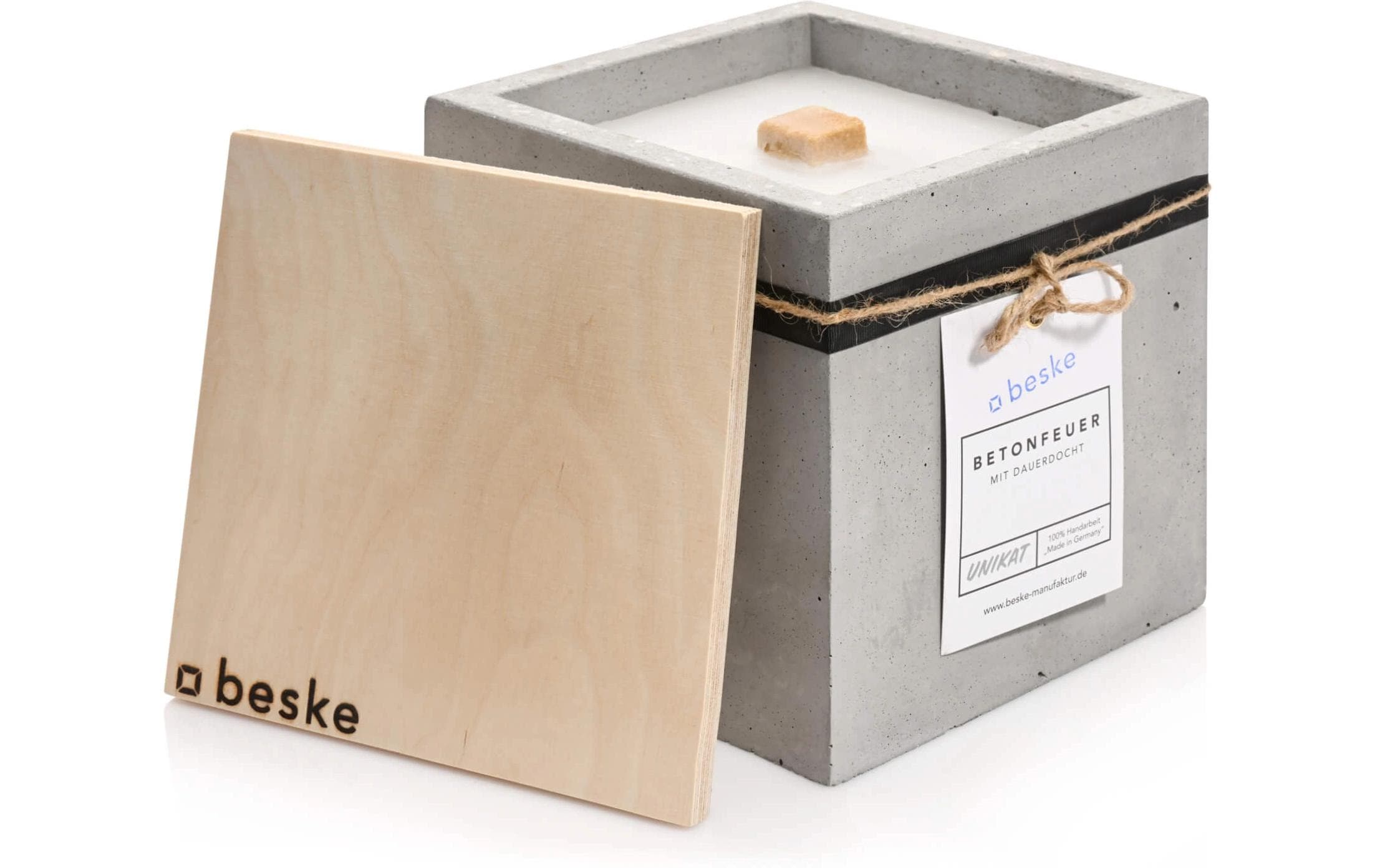 Beske Betonfeuer Fuego' 17 x 17 x 17 cm