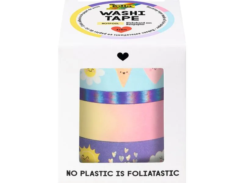 Folia Washi Tape 4er Set Folia Washi Tape 4er Set