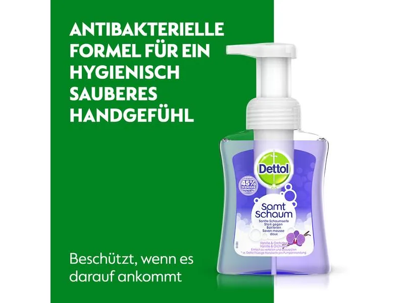 Dettol Schaum Seife Vanille Orchidee 250 ml Dettol Schaum Seife Vanille Orchidee 250 ml