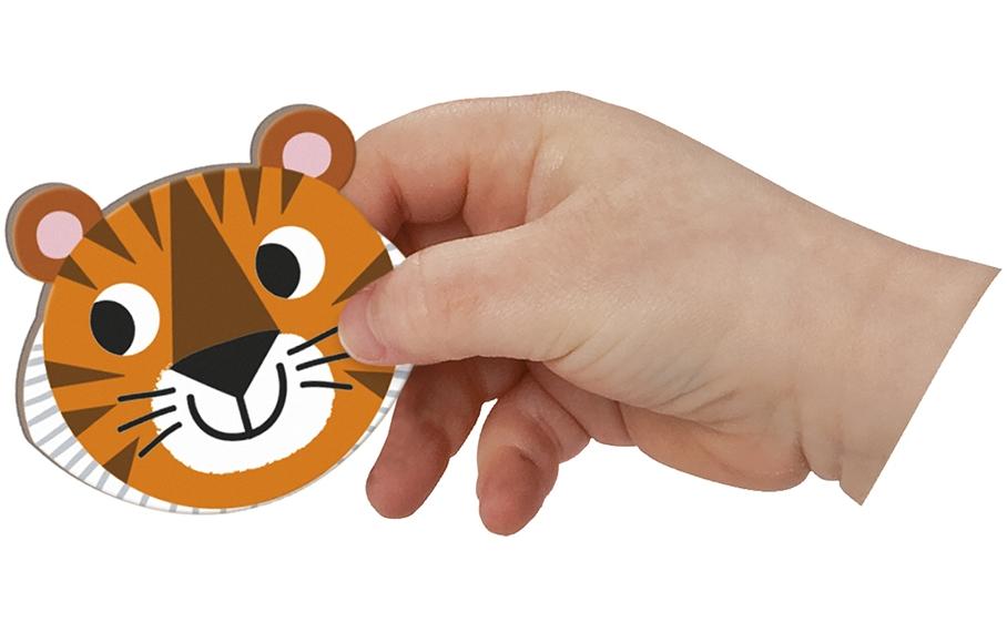 Janod Beschäftigungsspielzeug Magnetbuch Tiere