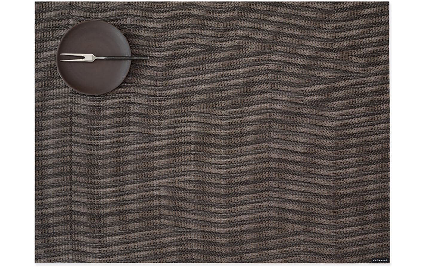 Chilewich Tischset Dune, 36 cm x 48 cm, Raisin