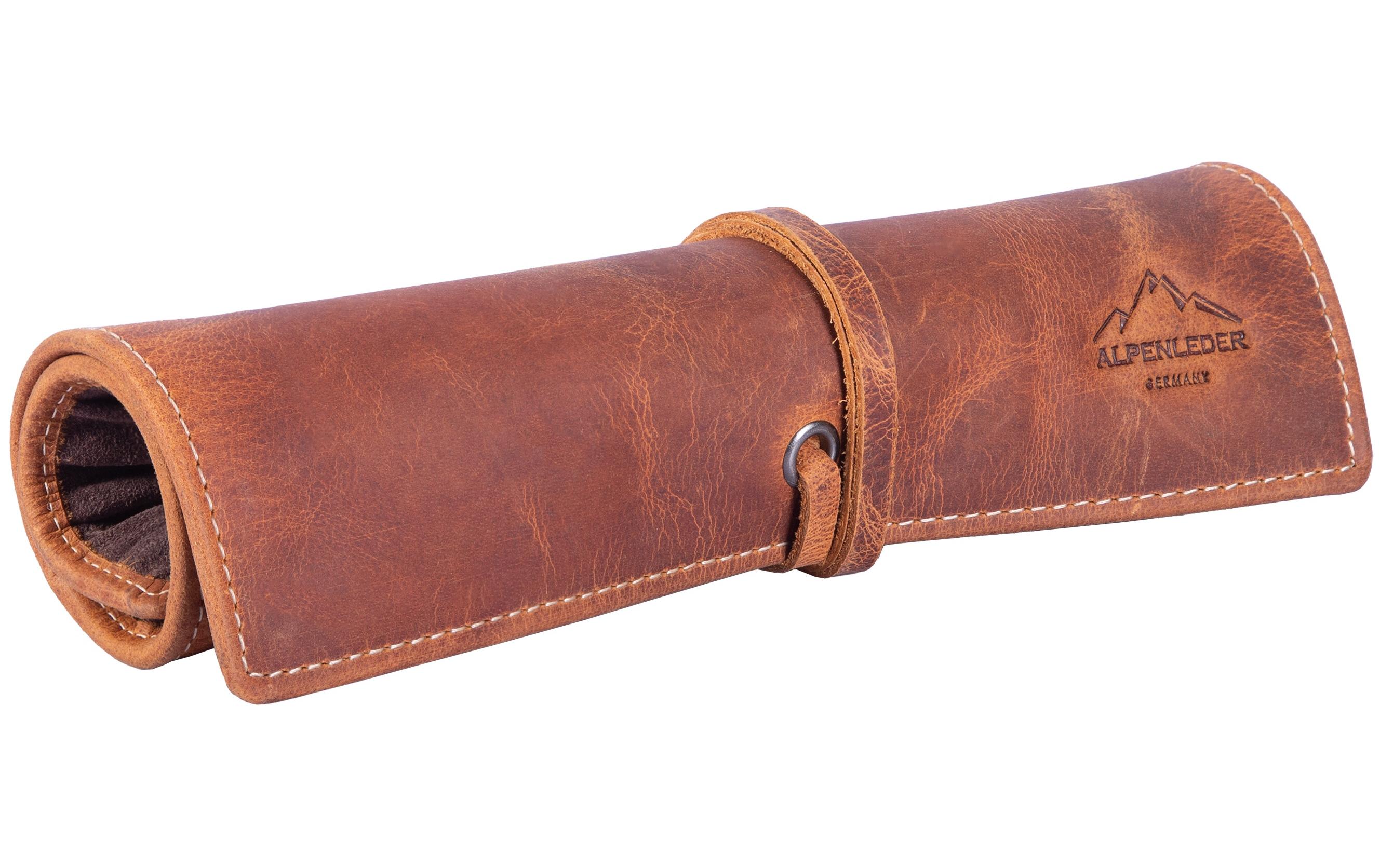 Alpenleder Etui Gfrett, Wild Camel