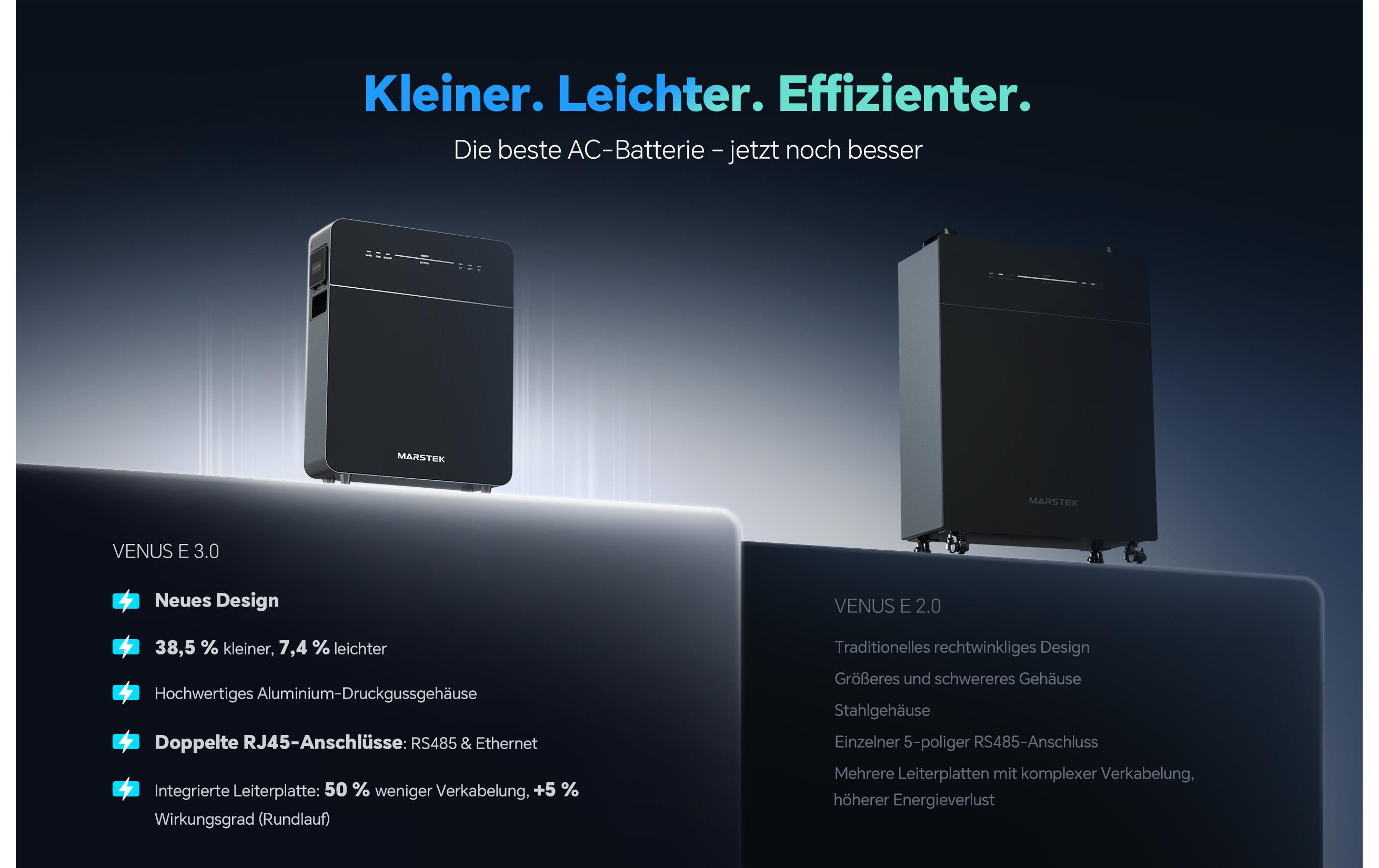 Marstek Energiespeicher Energycube Venus E - 5120 Wh V 3.0