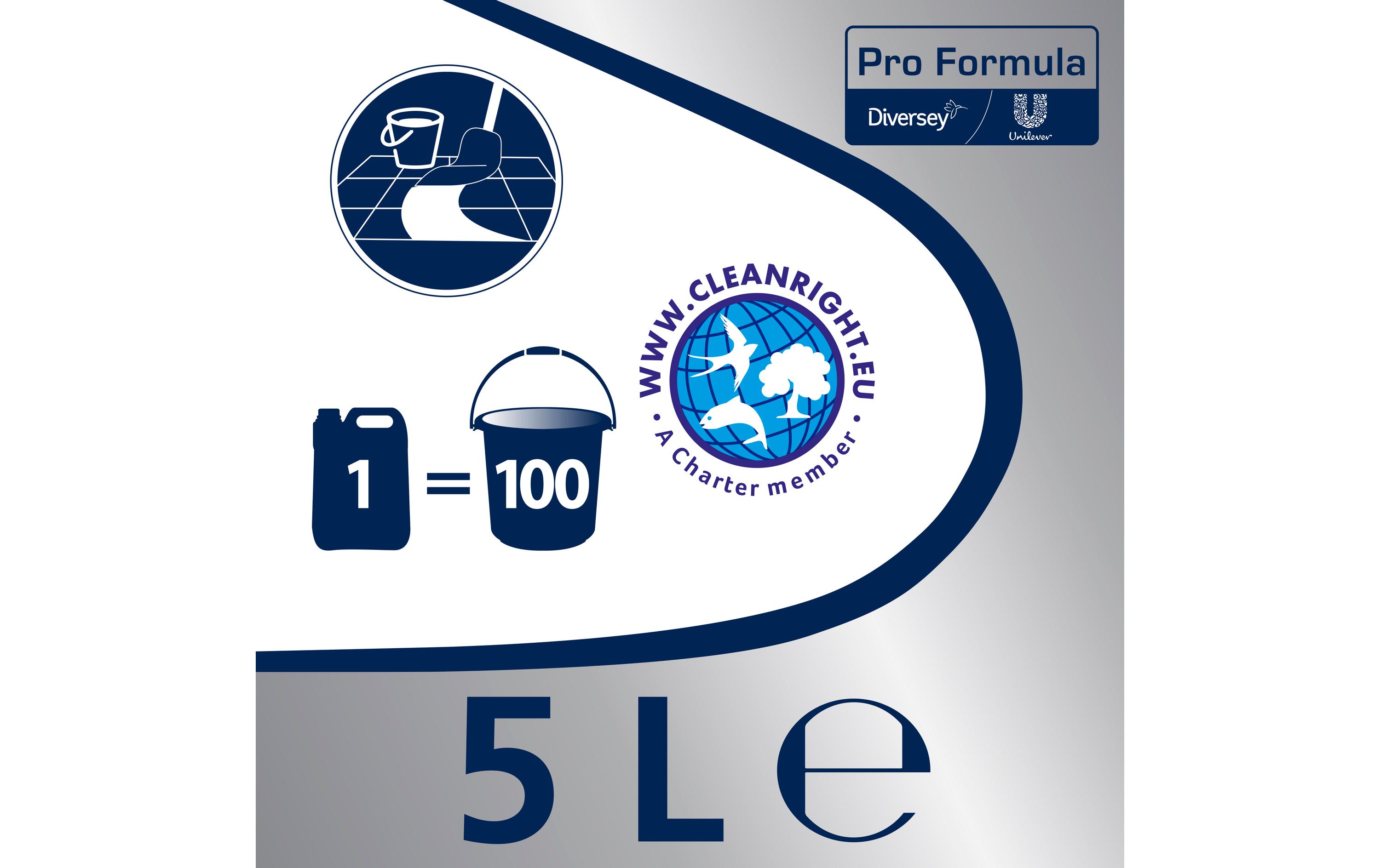 Diversey Pro Formula Allzweckreiniger Cif Professional Oxy Gel Ocean 5 l