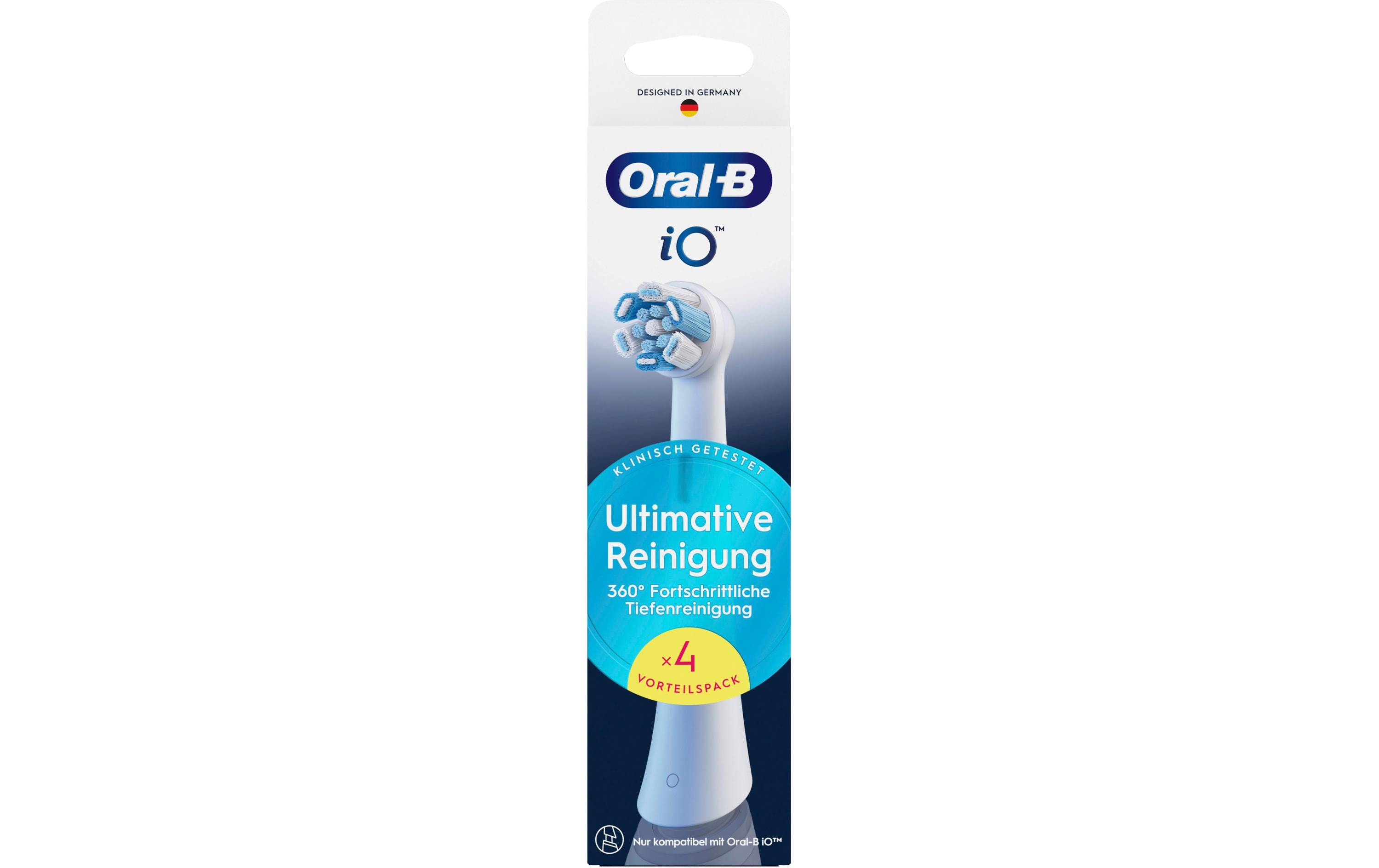 Oral-B Zahnbürstenkopf iO Ultimative Reinigung 4 Stück