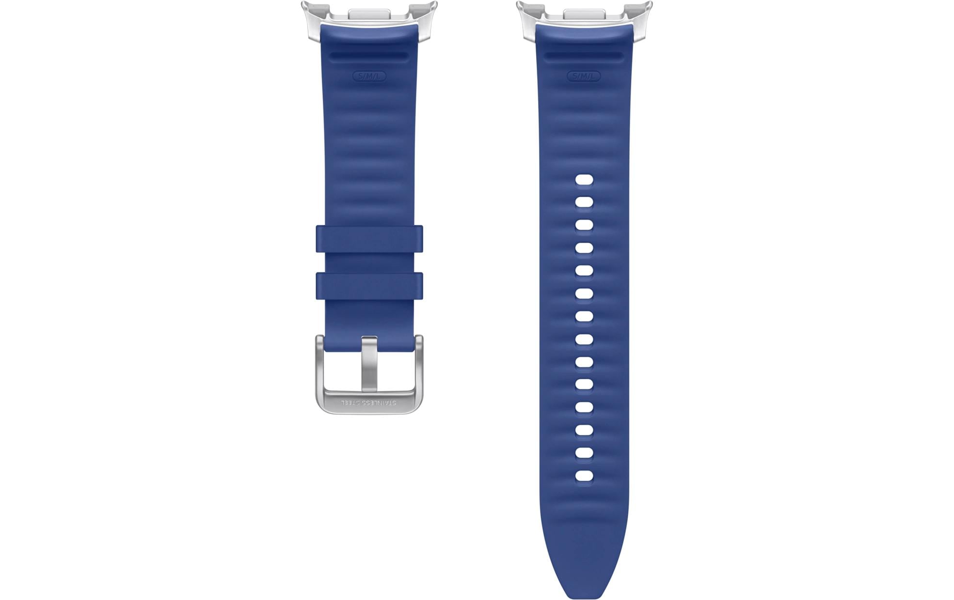 Samsung Hybrid Eco Leather Band S/M/L Watch8 Blau