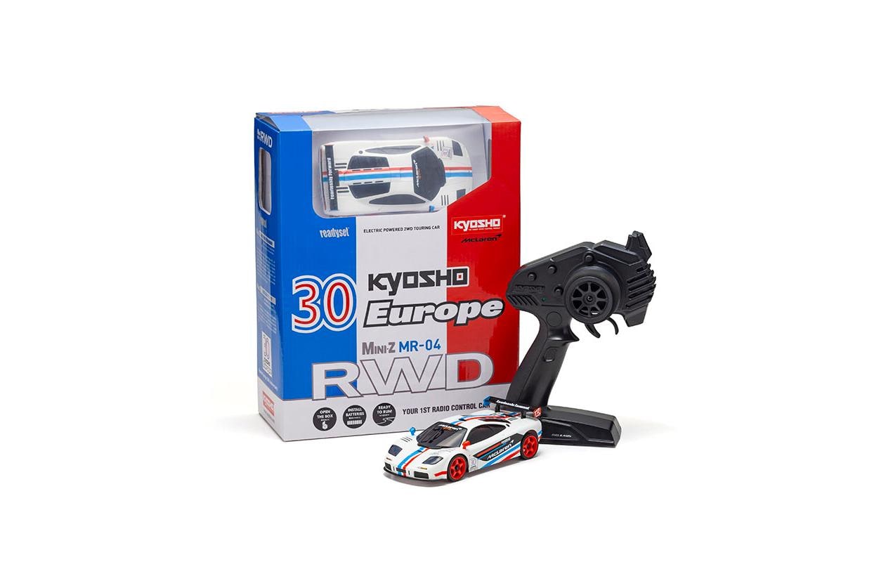 Kyosho Mini-Z MR04 RWD McLaren F1 GTR 30Y 1:27 Readyset