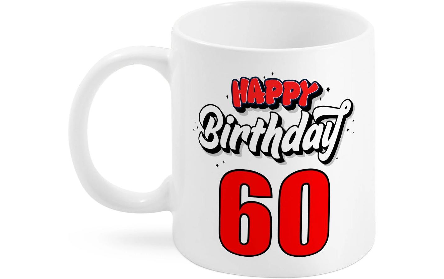 Trendcompany Tasse 60. Geburtstag