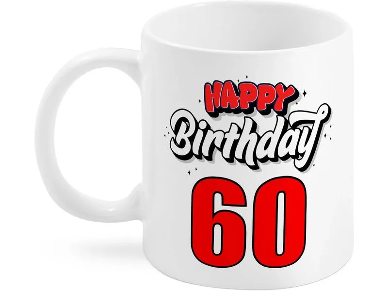 Trendcompany Tasse 60. Geburtstag Trendcompany Tasse 60. Geburtstag