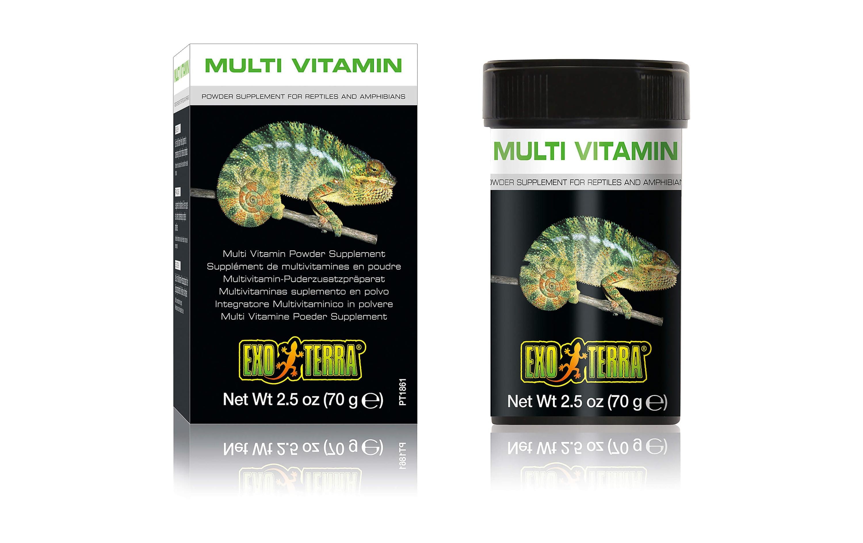 Exo Terra Zusatzpräparat Multi Vitamin, 70 g Exo Terra Zusatzpräparat Multi Vitamin, 70 g