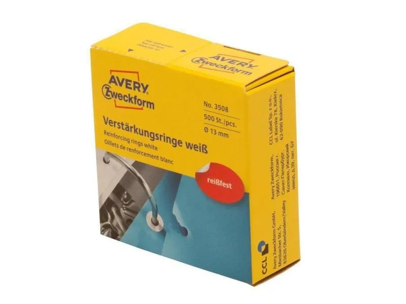Avery Zweckform Verstärkungsringe 3508 Ø 13 mm Avery Zweckform Verstärkungsringe 3508 Ø 13 mm