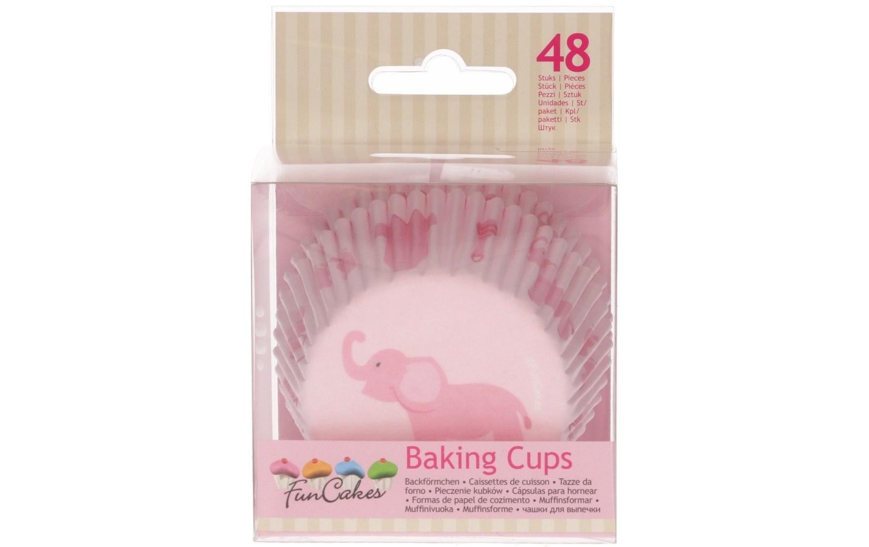 Funcakes Muffin Backform Baby Girl 48 Stück