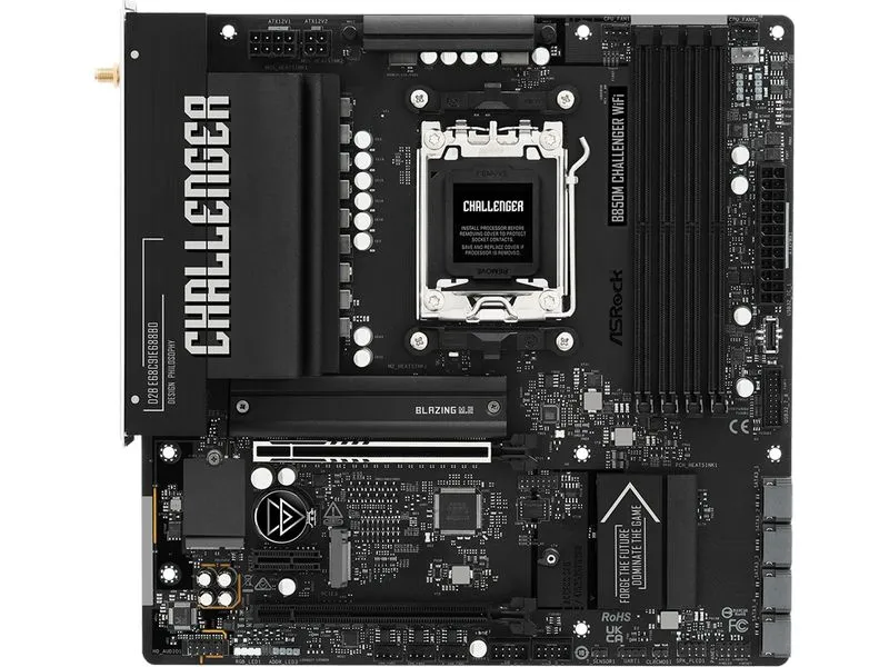 ASRock Mainboard B850M Challenger WiFi