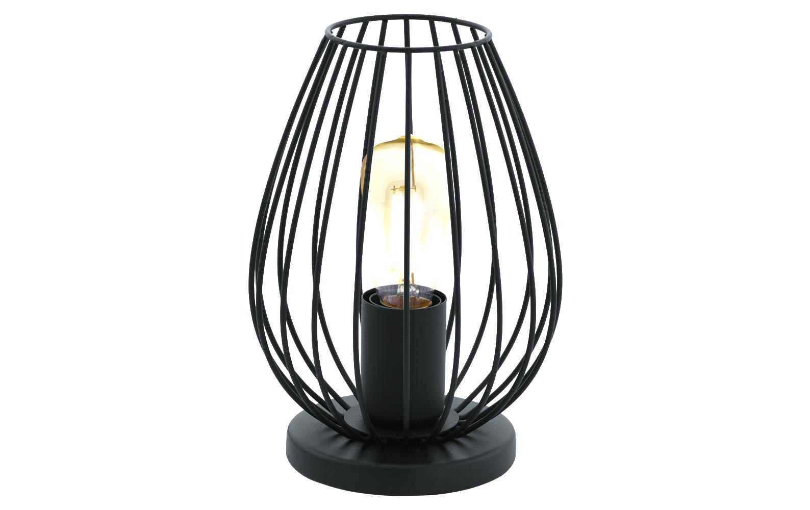 EGLO Leuchten Tischleuchte NEWTOWN 1x E27 Schwarz EGLO Leuchten Tischleuchte NEWTOWN 1x E27 Schwarz