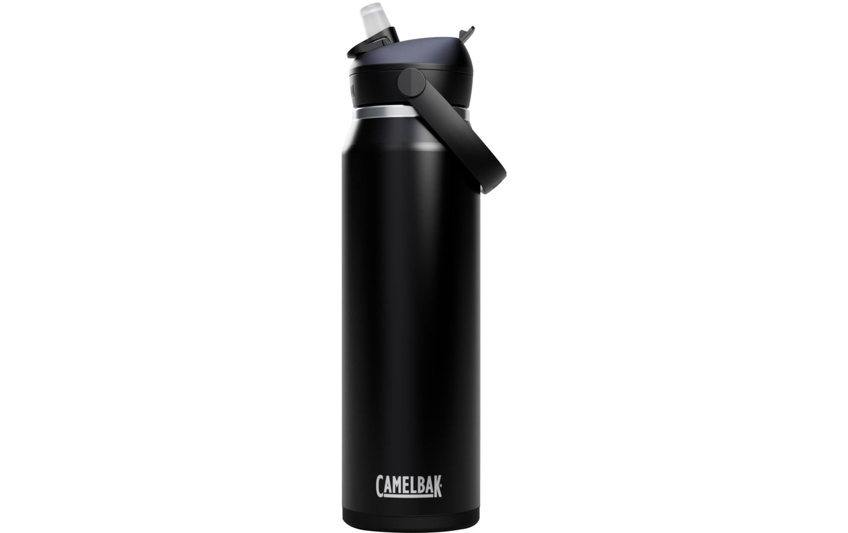 CamelBak Thermosflasche Thrive Flip Straw V.I. 1000 ml, Schwarz