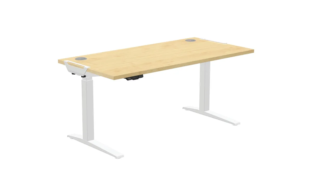 Fellowes Tischplatte Levado 160 x 80 cm, Ahorn