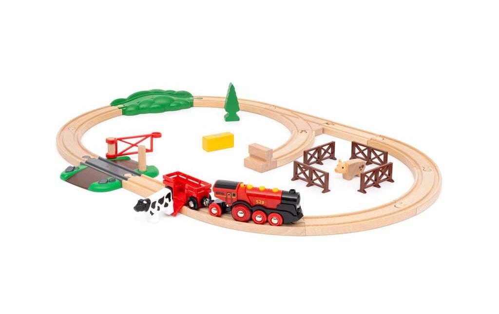 BRIO BRIO World Mighty Red Train Set