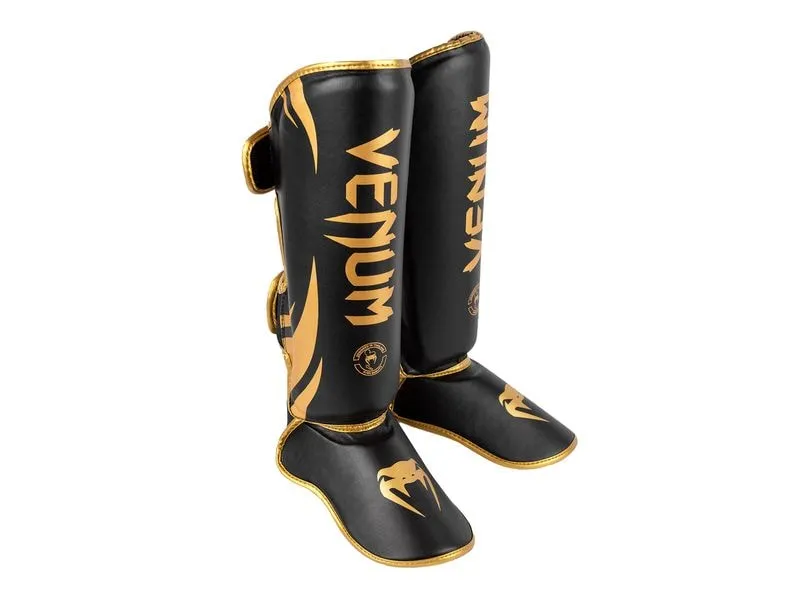 Venum Challenger Standup Shin Guards Gold/Schwarz, L Venum Challenger Standup Shin Guards Gold/Schwarz, L