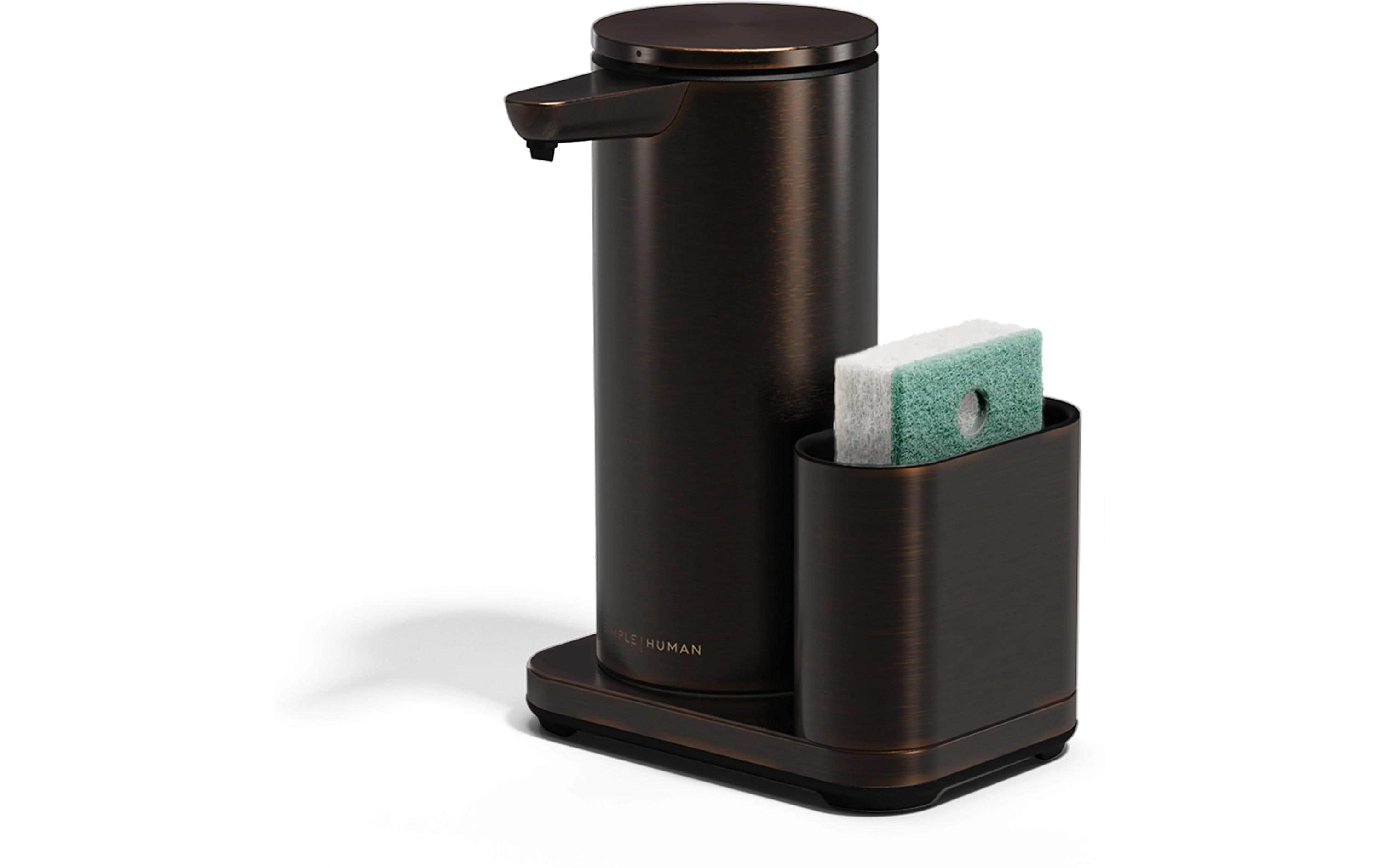 Simplehuman Sensorspender mit Caddy 414 ml, Bronze