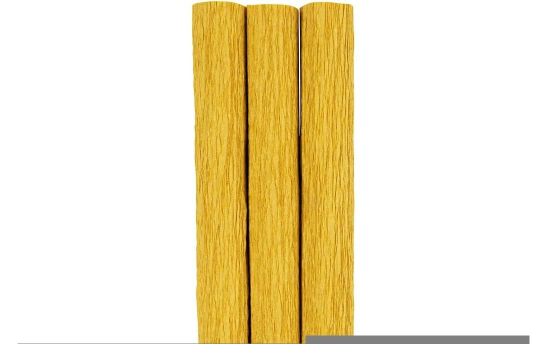 Creativ Company Krepppapier 25 x 60 cm, 3 Rollen, Curry