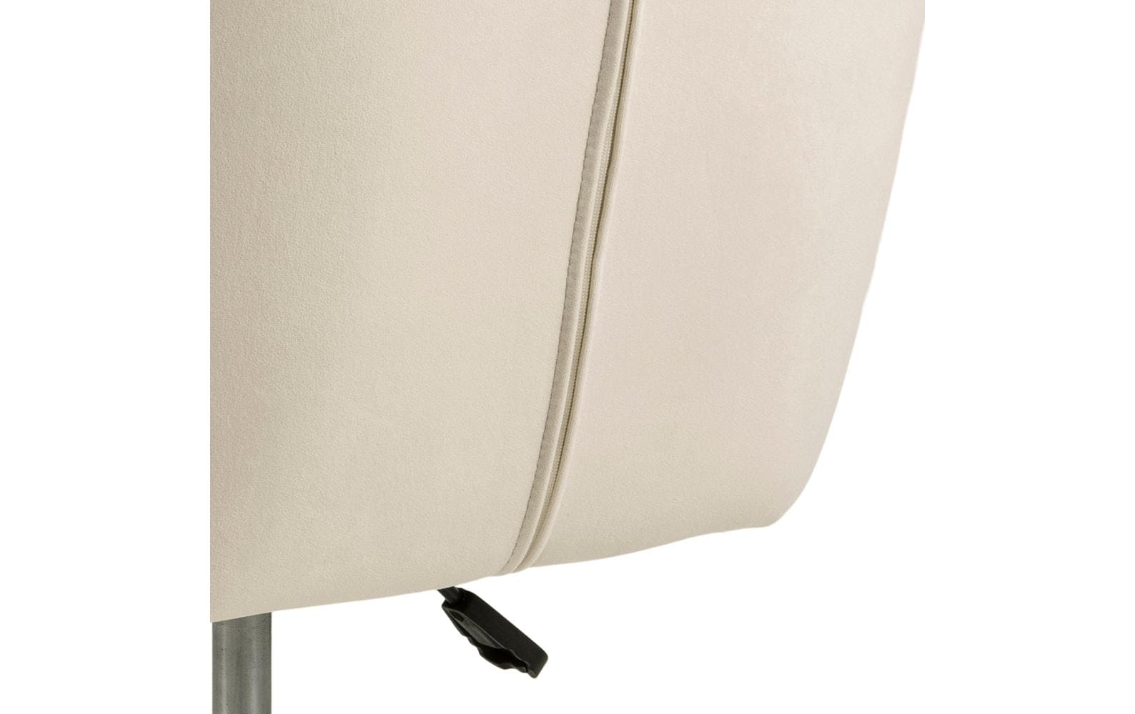 AC Design Bürostuhl Nora, mit Polsterrücken und Armlehnen, Sand