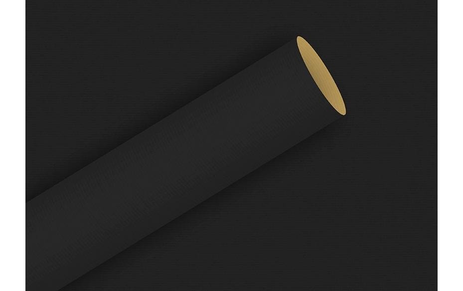 Braun + Company Geschenkpapier 2 m x 70 cm, Schwarz/Gold