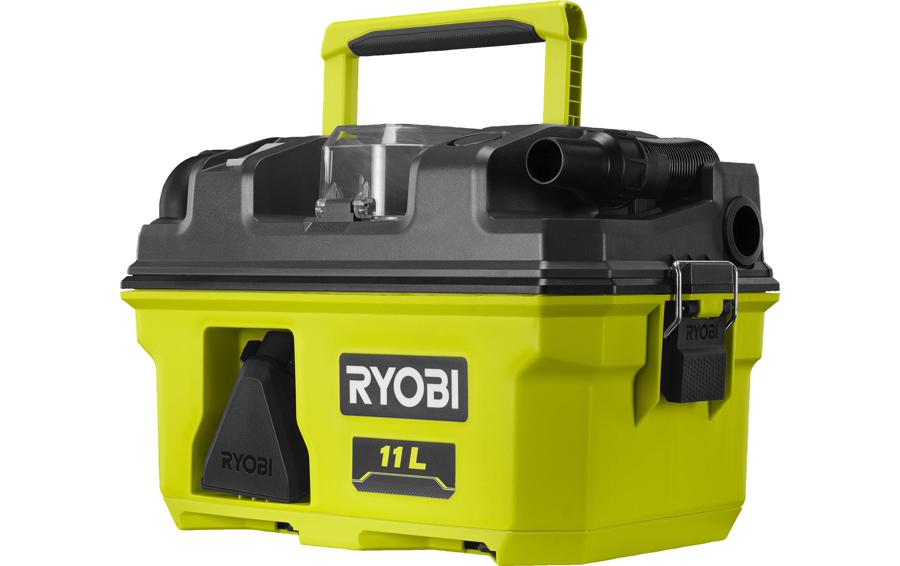 RYOBI Akku-Nass-/Trockensauger RV1811-0 ohne Akku und Ladegerät