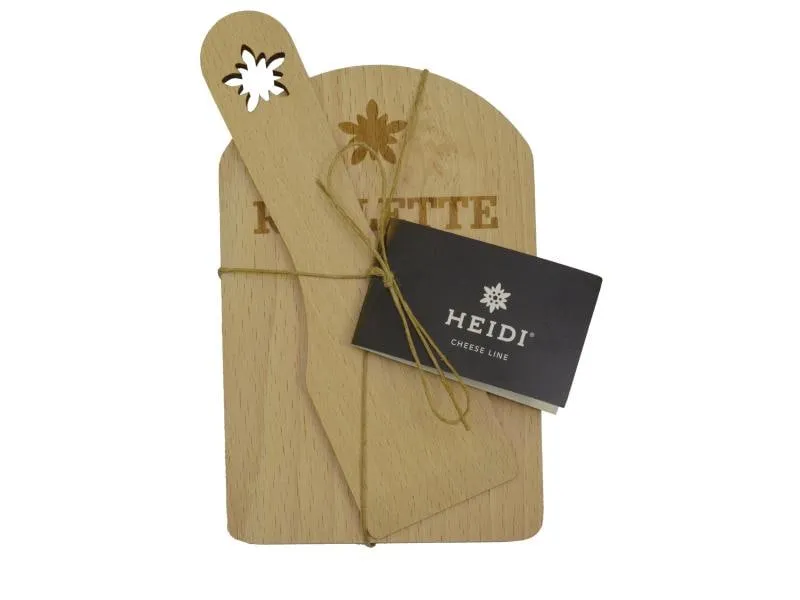 Heidi Cheese Line Pfännchenhalter-Set Edelweiss, 1 Paar Heidi Cheese Line Pfännchenhalter-Set Edelweiss, 1 Paar