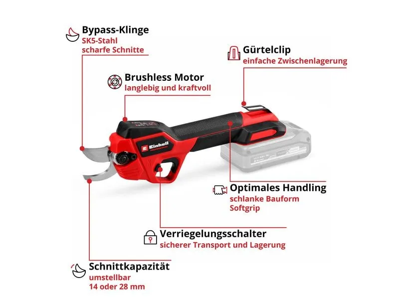 Einhell Akku-Astschere GP-LS 18/28 Li BL-Solo