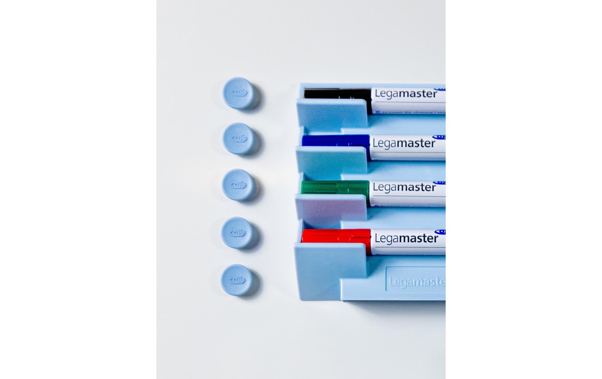 Legamaster Haftmagnet 20 mm Pastellblau, 10 Stück