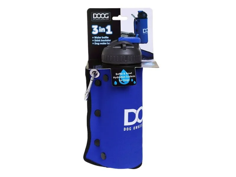 Doog 3-in-1 Water Bottle Blau